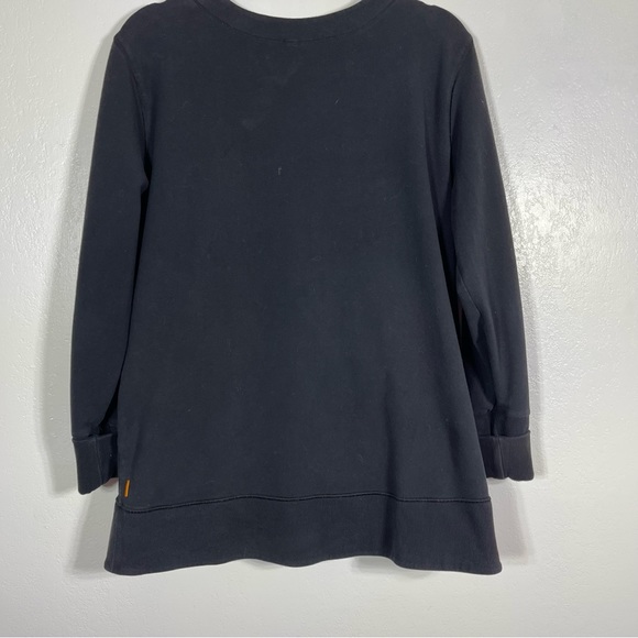 Lucy Black Wrap Sweatshirt. Size Large. In excellent condition! - Picture 3 of 5